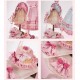 Mademoiselle Pearl Sanrio Cinnamoroll Cherry Themed Blouse Cutsew JSK and OP(Reservation/2 Colours/Full Payment Without Shipping)